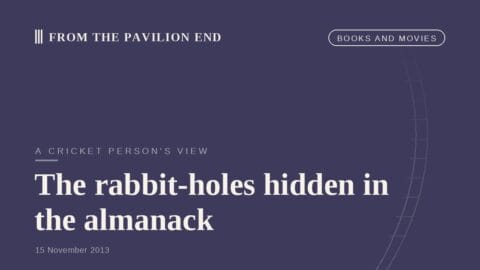 The rabbit-holes hidden in the almanack