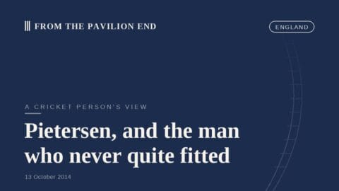Pietersen, and the man who never quite fitted
