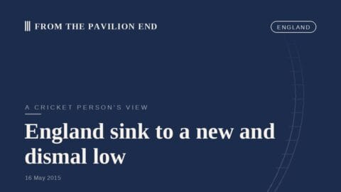 England sink to a new and dismal low