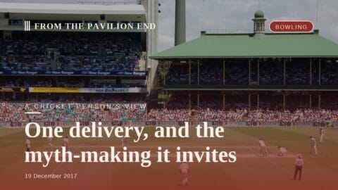 One delivery, and the myth-making it invites