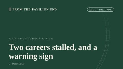 Two careers stalled, and a warning sign