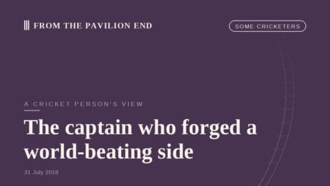 The captain who forged a world-beating side