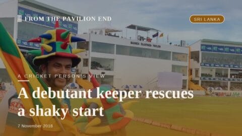 A debutant keeper rescues a shaky start