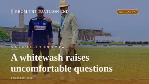 A whitewash raises uncomfortable questions