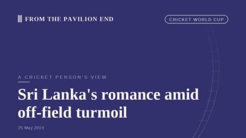 Sri Lanka's romance amid off-field turmoil