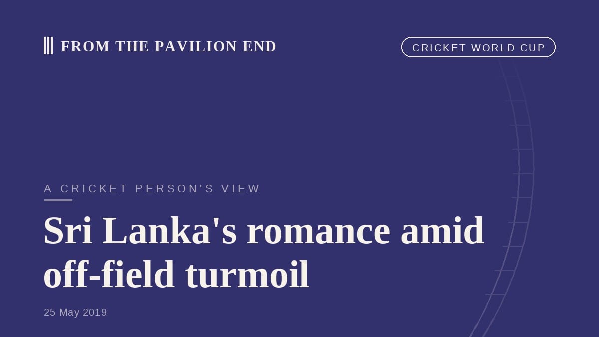 Sri Lanka's romance amid off-field turmoil