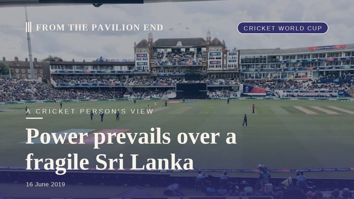 Power prevails over a fragile Sri Lanka