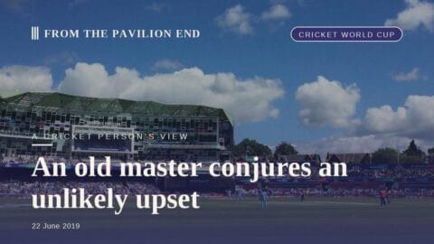 An old master conjures an unlikely upset