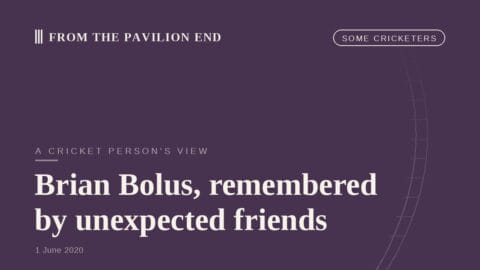 Brian Bolus, remembered by unexpected friends