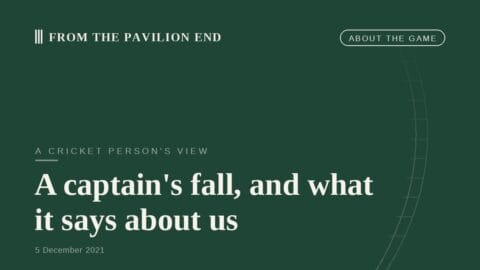 A captain's fall, and what it says about us