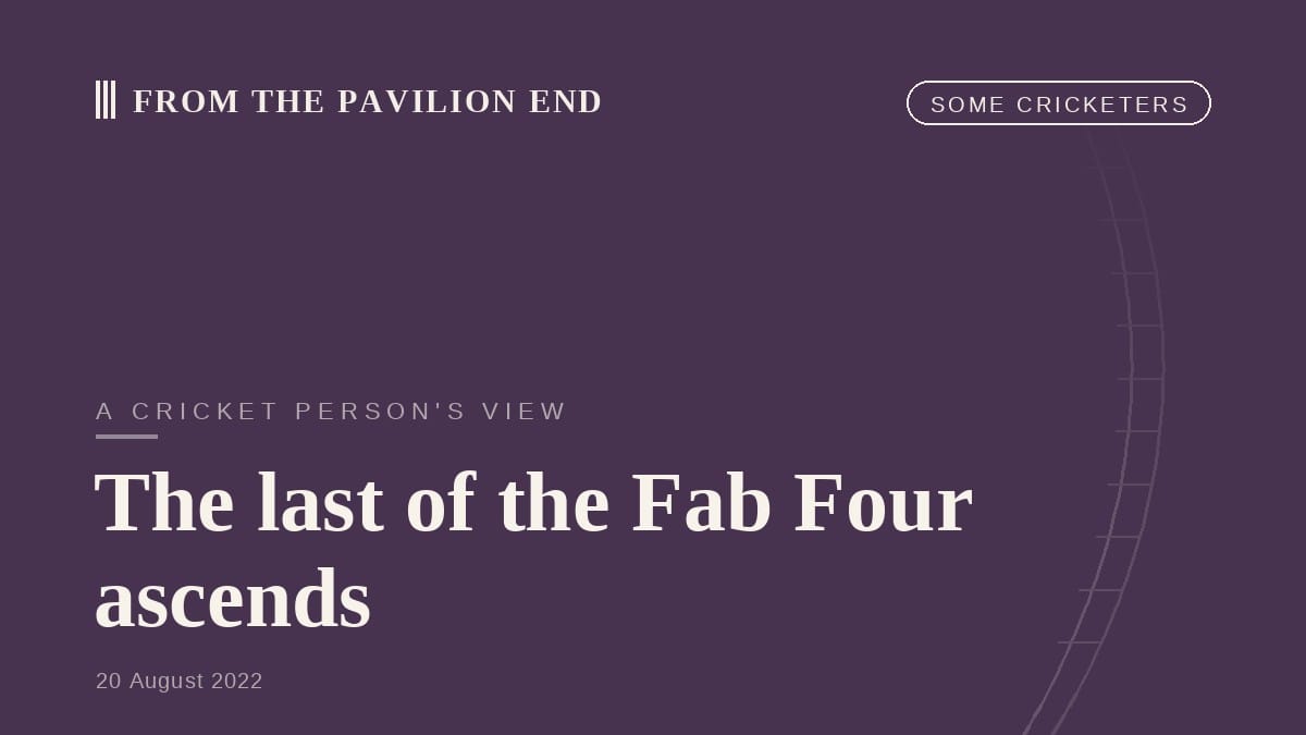 The last of the Fab Four ascends