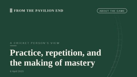 Practice, repetition, and the making of mastery