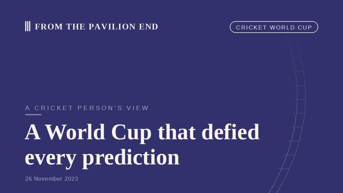 A World Cup that defied every prediction