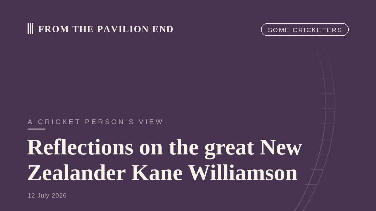 260712 kane williamson the understated perfectionist