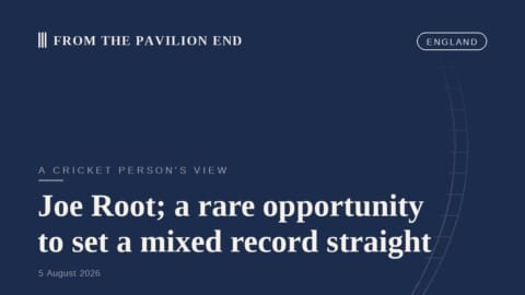 260805 joe root s big chance