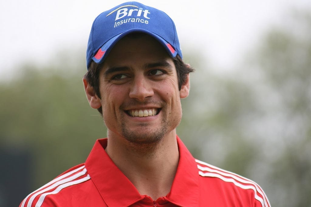 Alastair Cook portrait