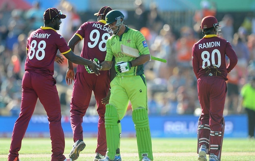 group of players at end of match